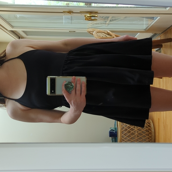 Guess black fit and flare dress - Picture 1 of 7